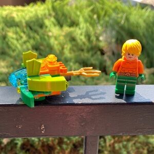 Lego Aquaman with vehicle